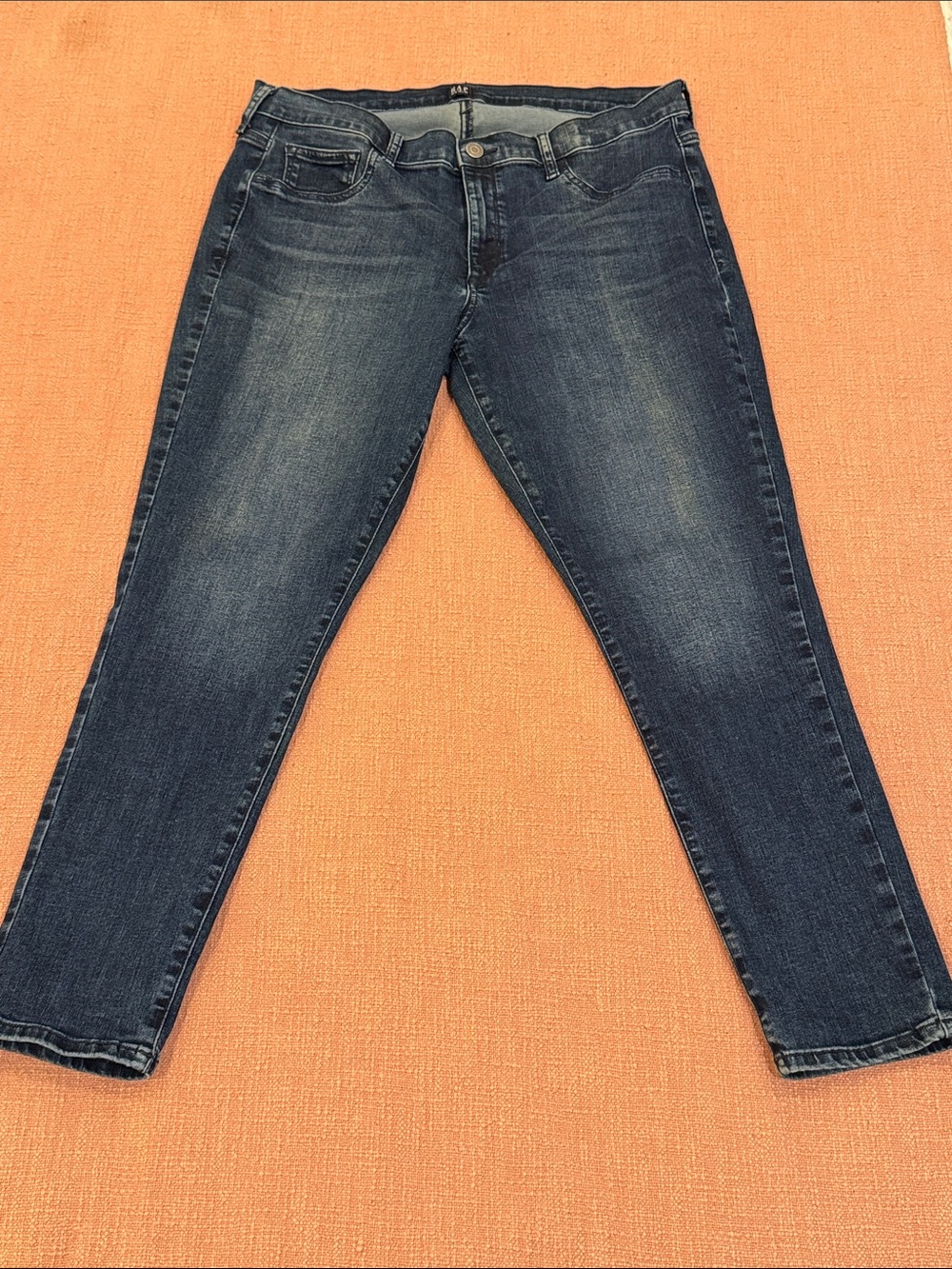 W35L26.5 ankle legging jeans Women's Medium Wash Stretch Jeggings